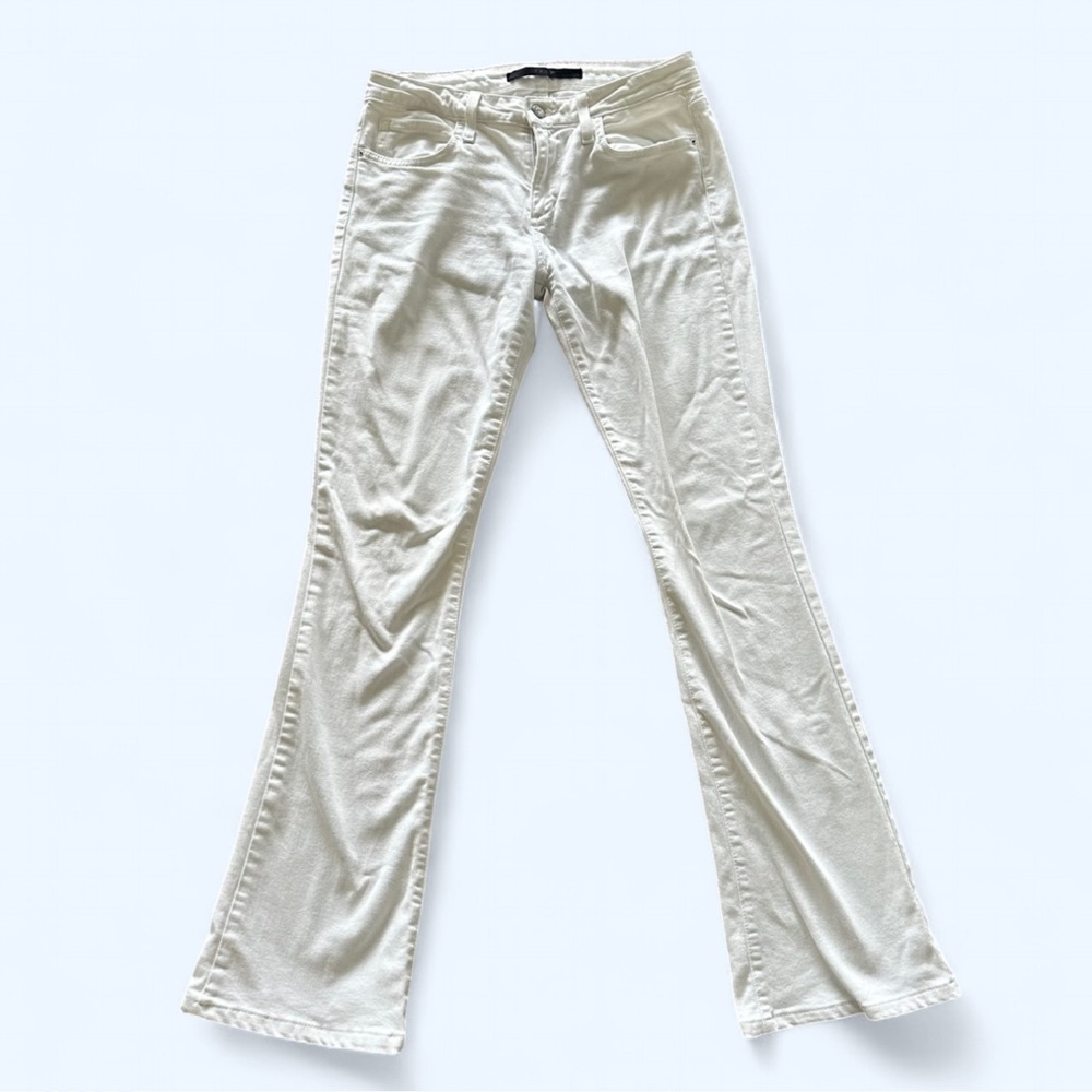 Joe's Jeans White Bootcut Jeans